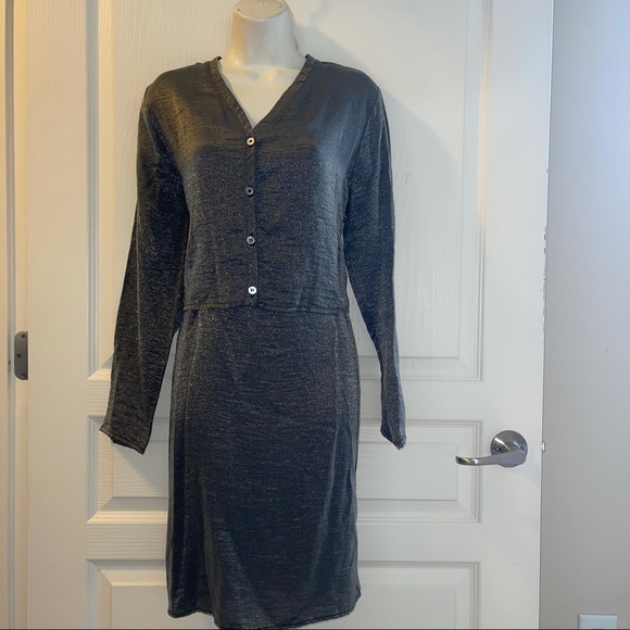 Johnny Was 2Piece Shimmer Dress Set Size M